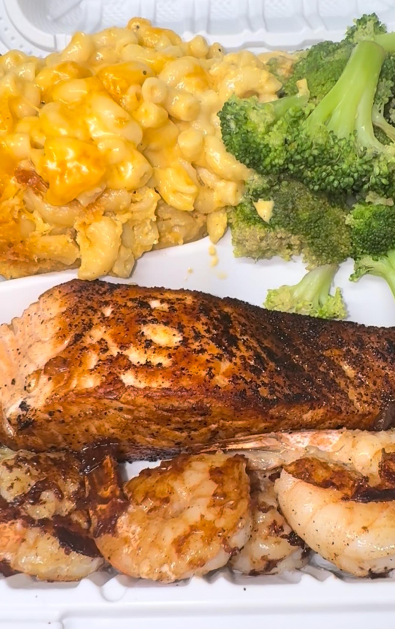 Grilled Salmon Filet Dinner