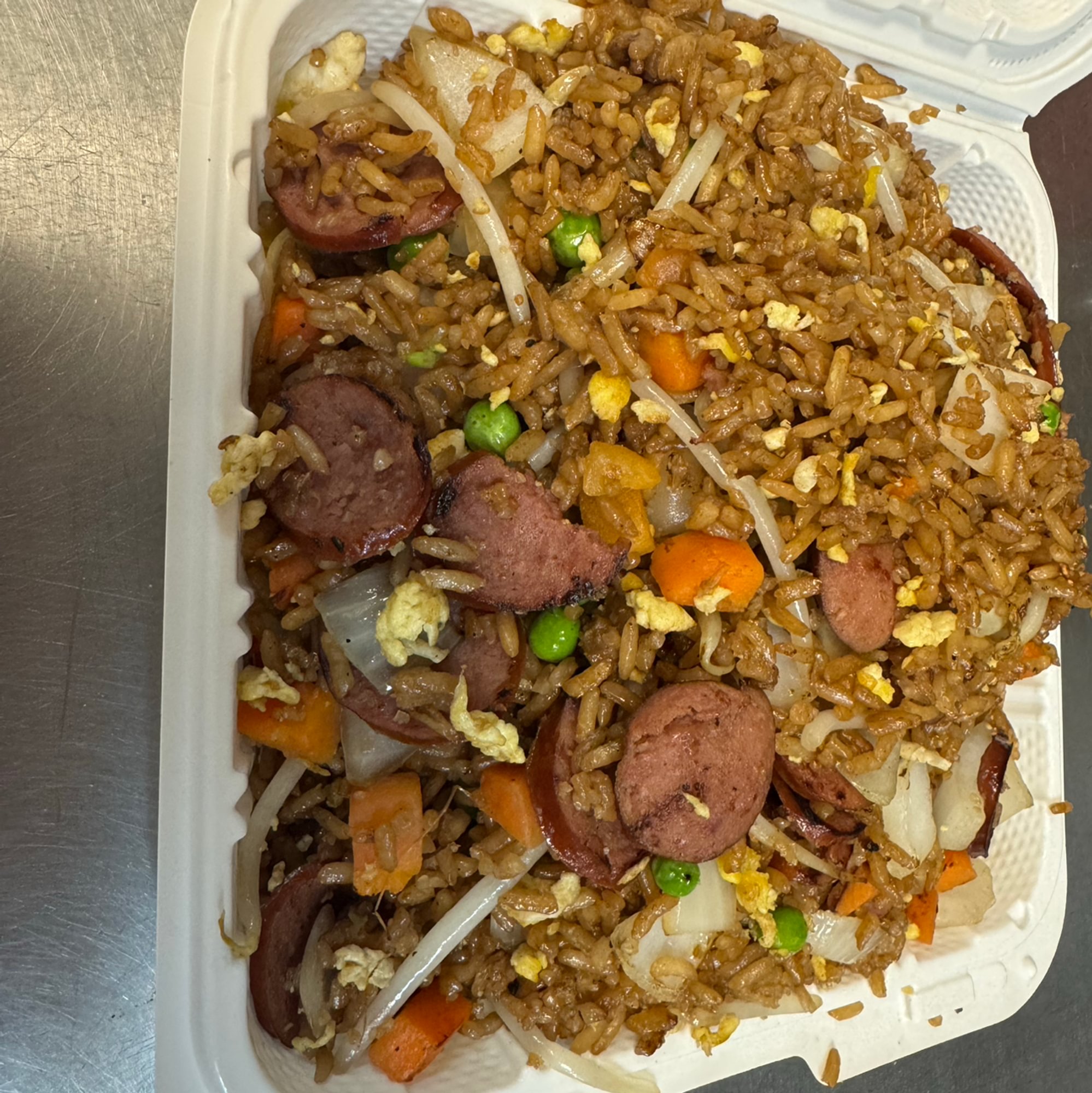 Smoked Sausage Fried Rice