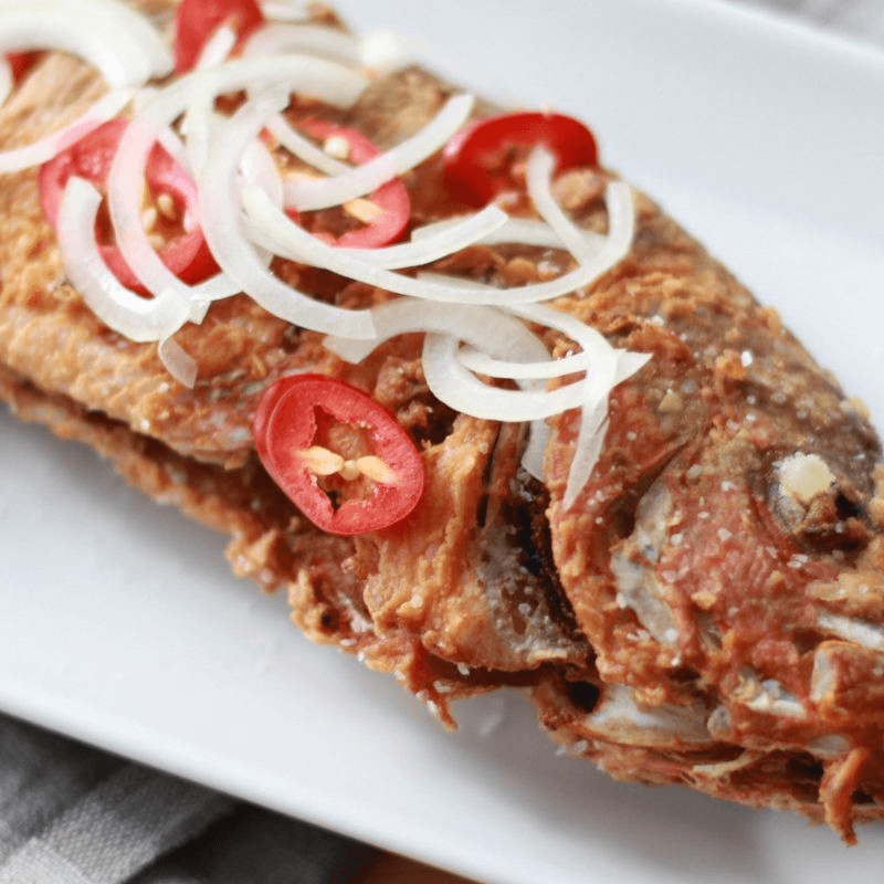 Fried Red Snapper