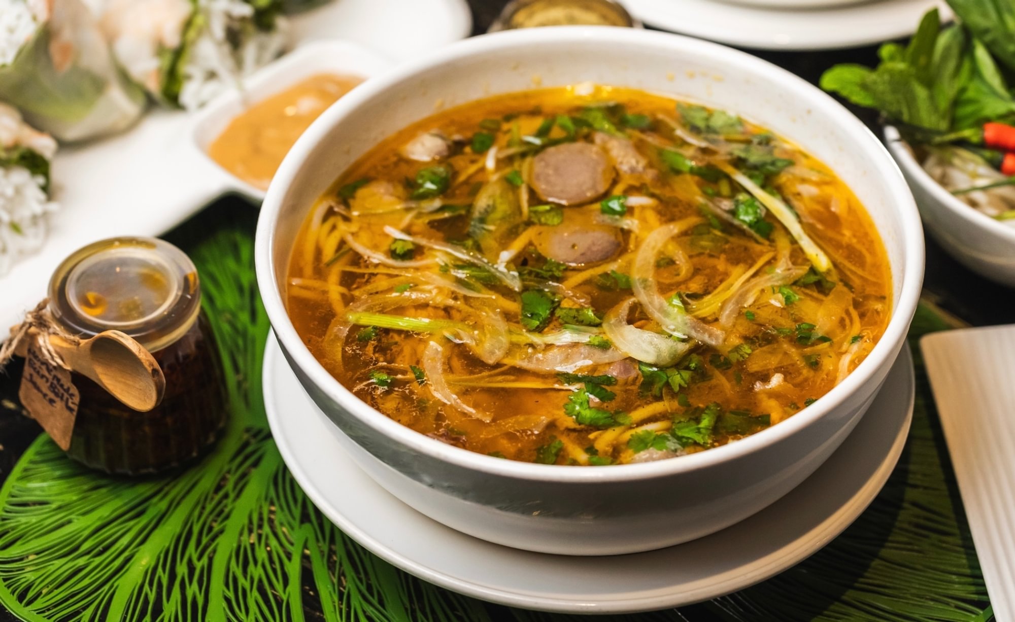 Bun Bo Hue (GFO) - Spicy Vietnamese Beef Noodle Soup (GFO)