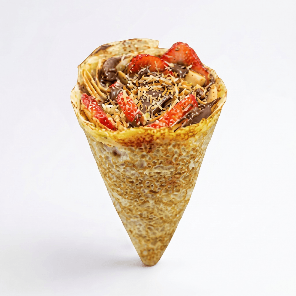 Dubai Chocolate Crêpe