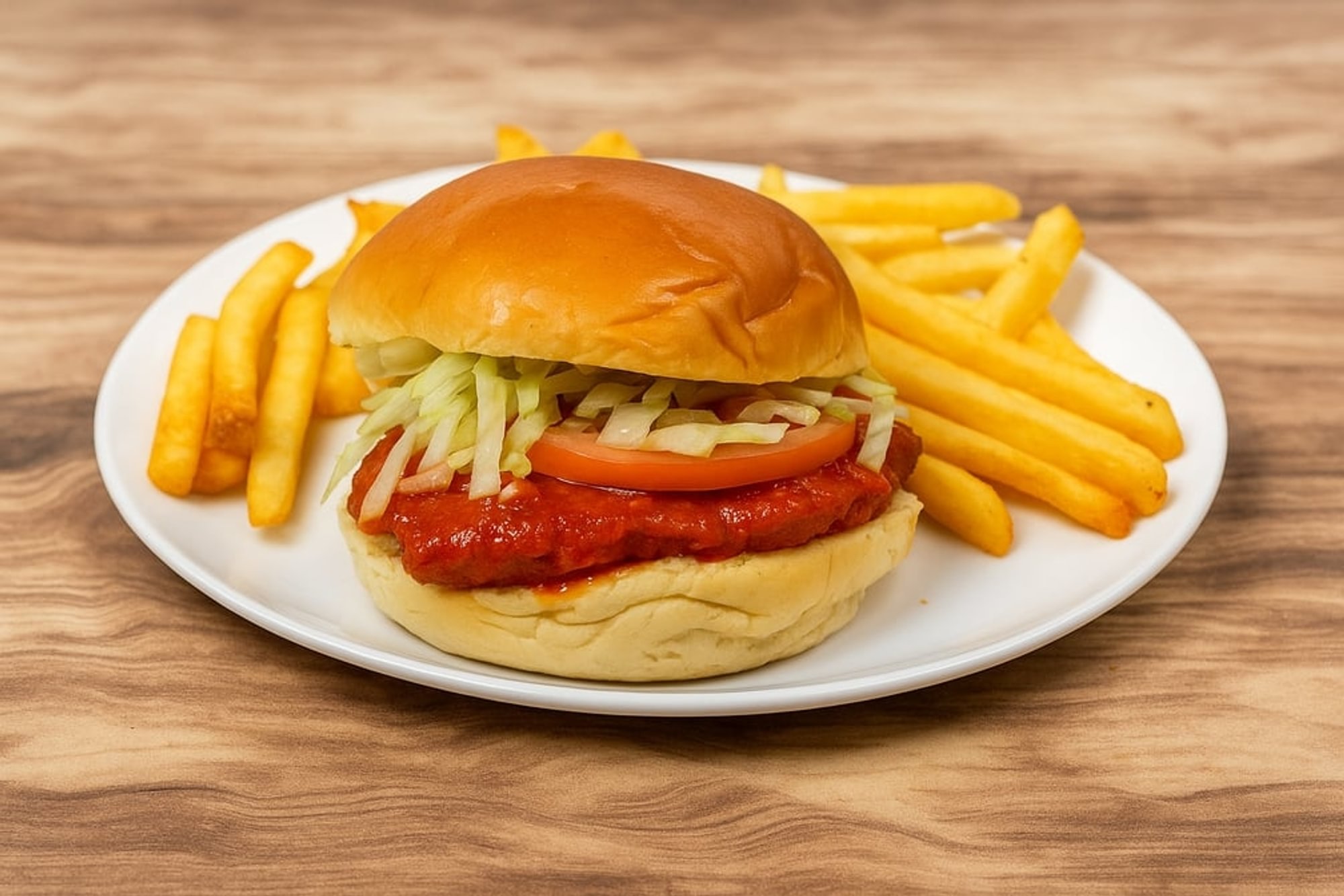 Fried Buffalo Chicken Sandwich Meal
