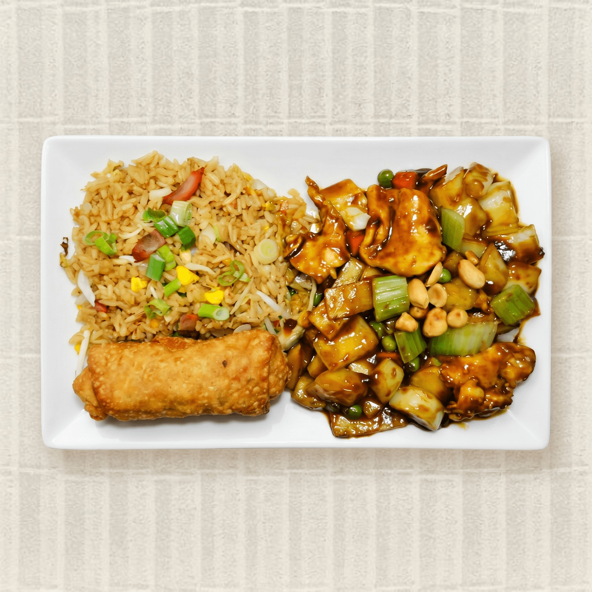 34. Kung Pao Chicken Platter
