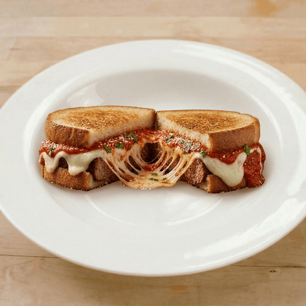 Meatball Parm Grilled Cheese