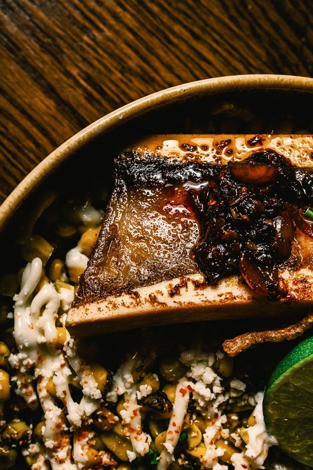 Crab & Bone Marrow Corn