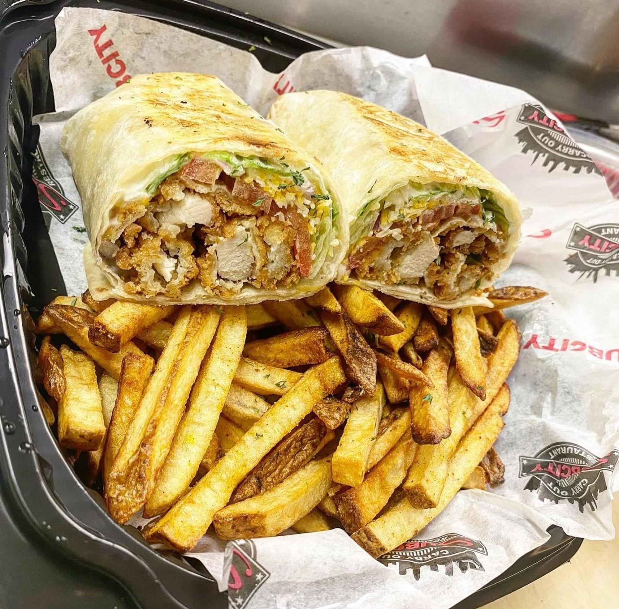Crispy Chicken Wrap
