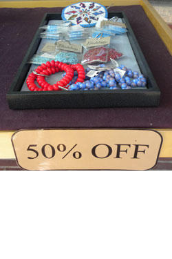 Pre-inventory sale Dec 26 through Jan. 4--50% off!
