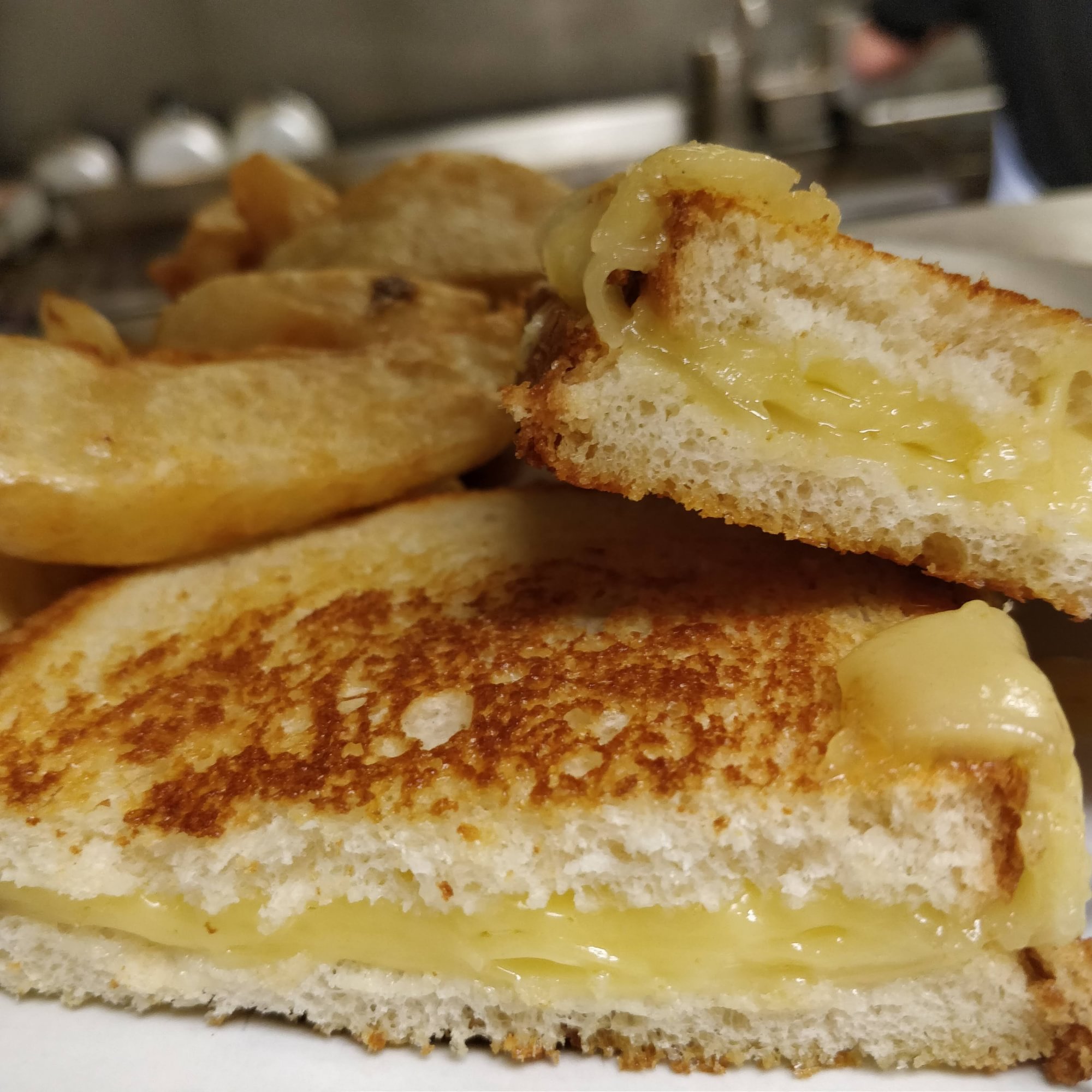 Traditional Grilled Cheese Sandwich