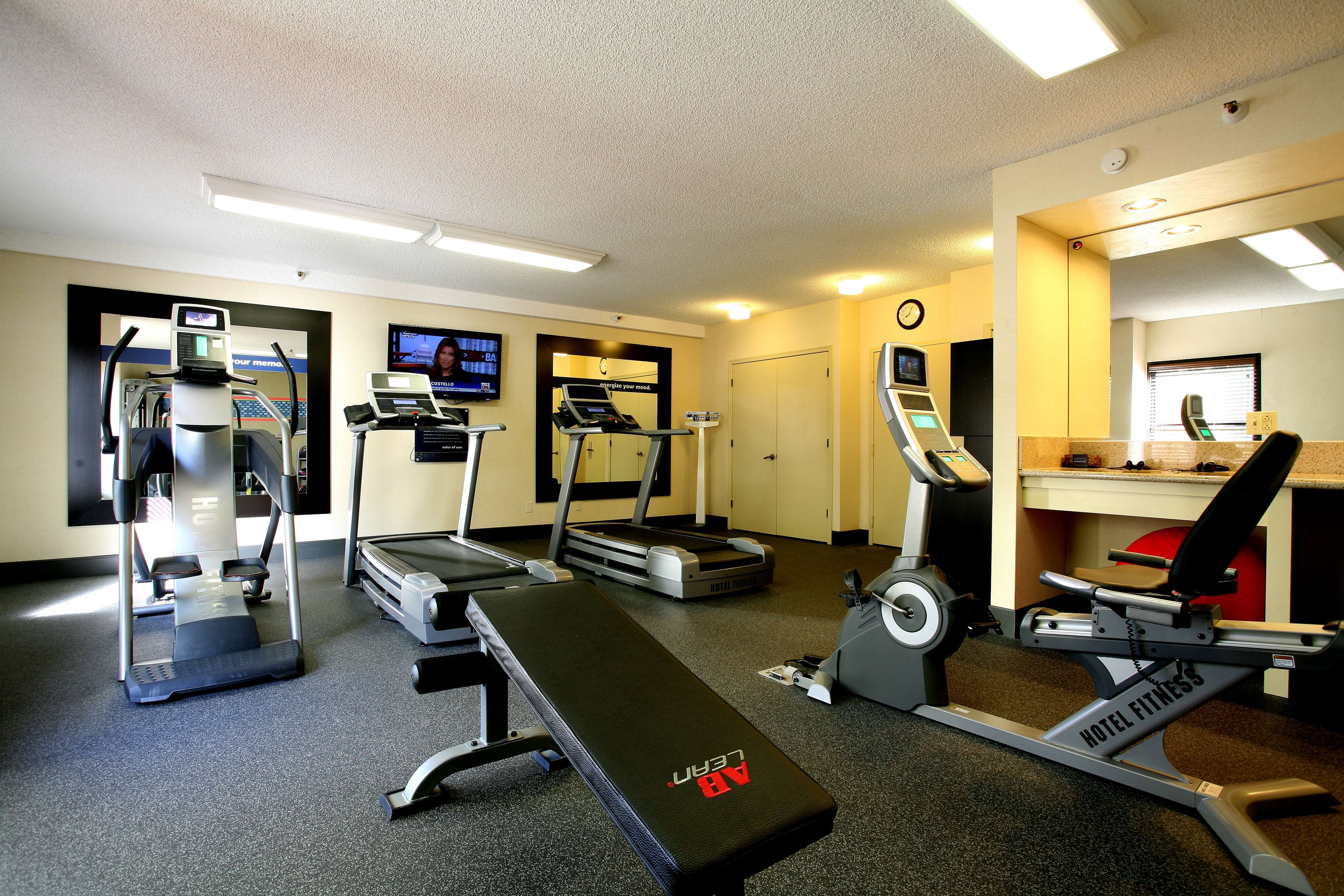 Health club  fitness center  gym