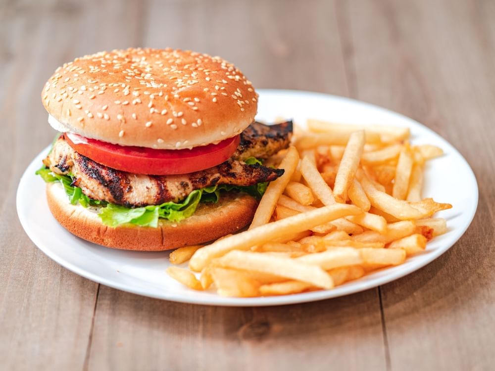 Grill Chicken Sandwich Combo