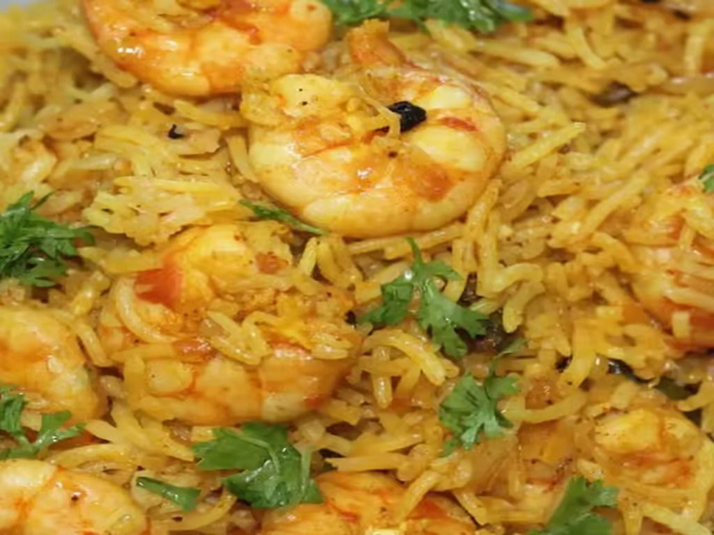 Shrimp Pulao