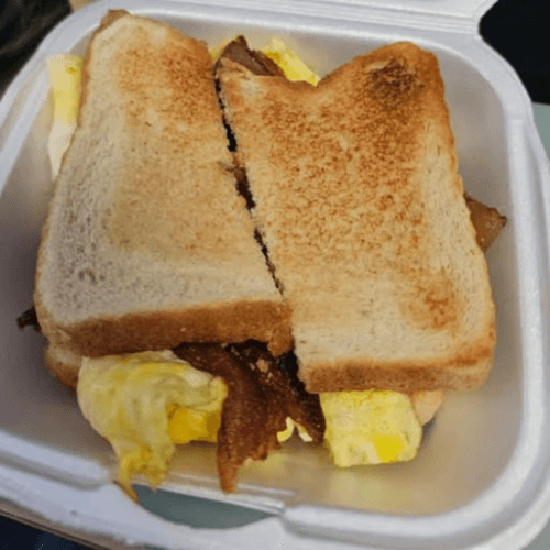 Bacon Egg and Cheese Sandwich