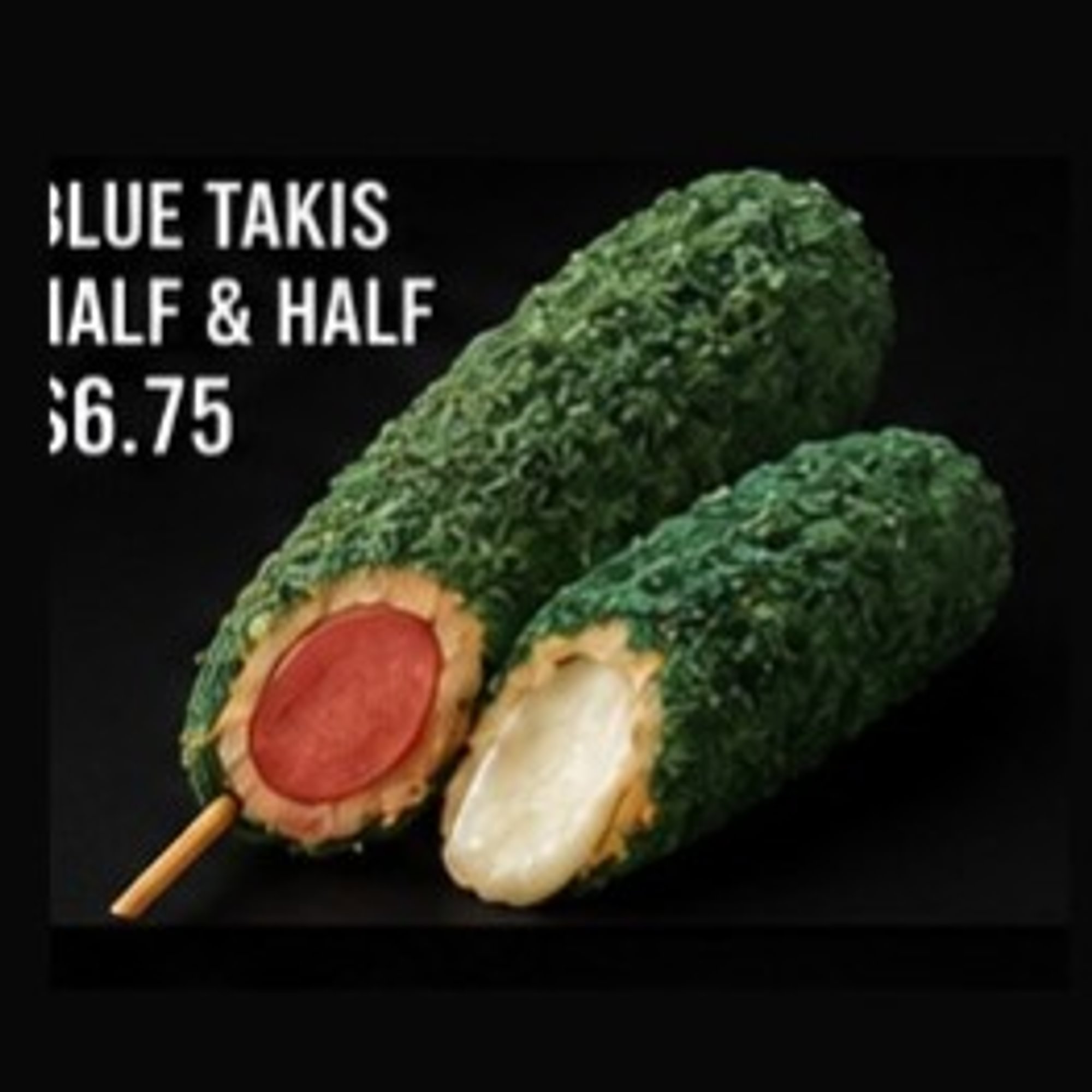 17. Blue Takis Half&Half