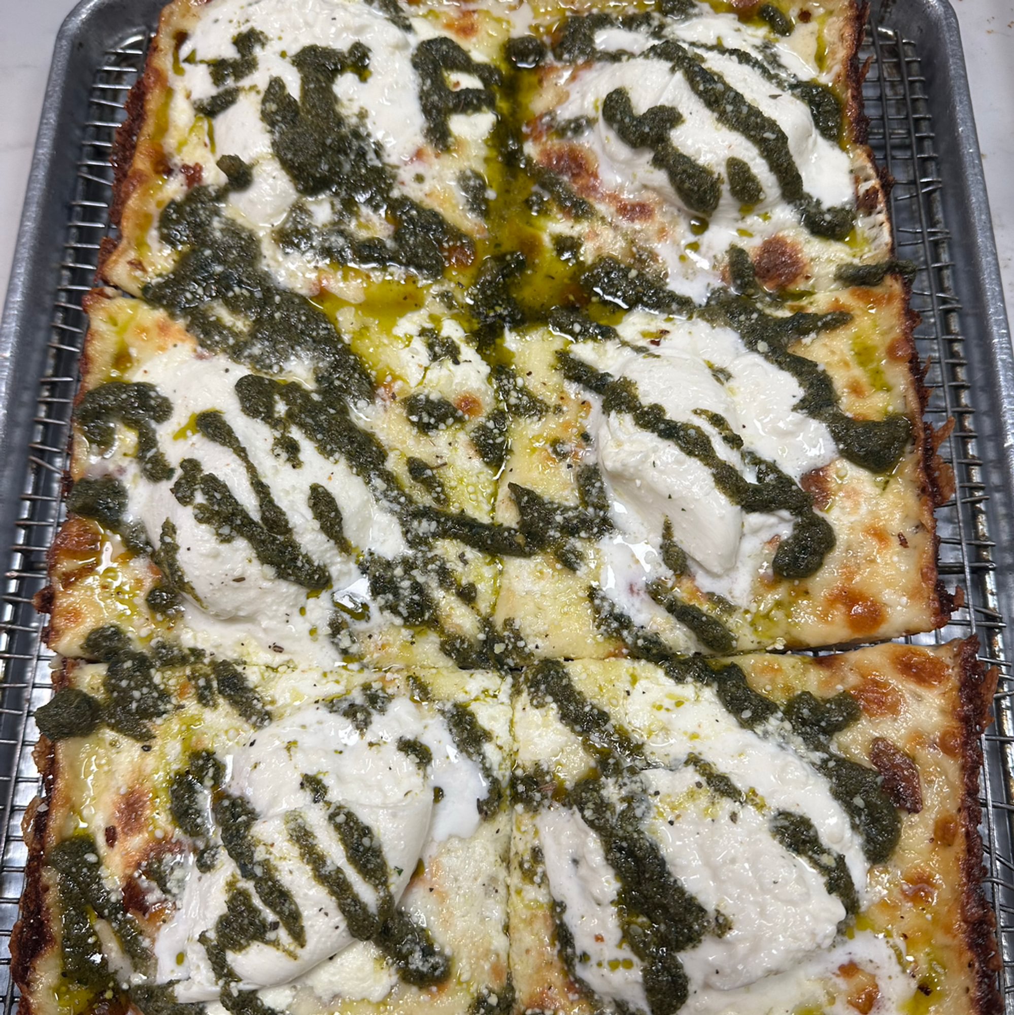 White Pesto Detroit