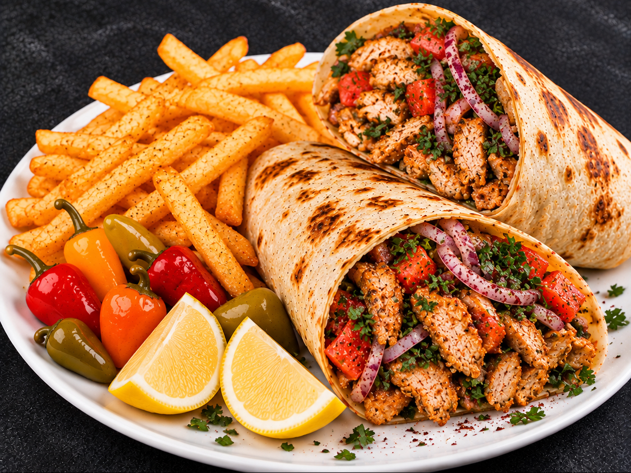 CELENOS CHICKEN TANTUNI WRAP