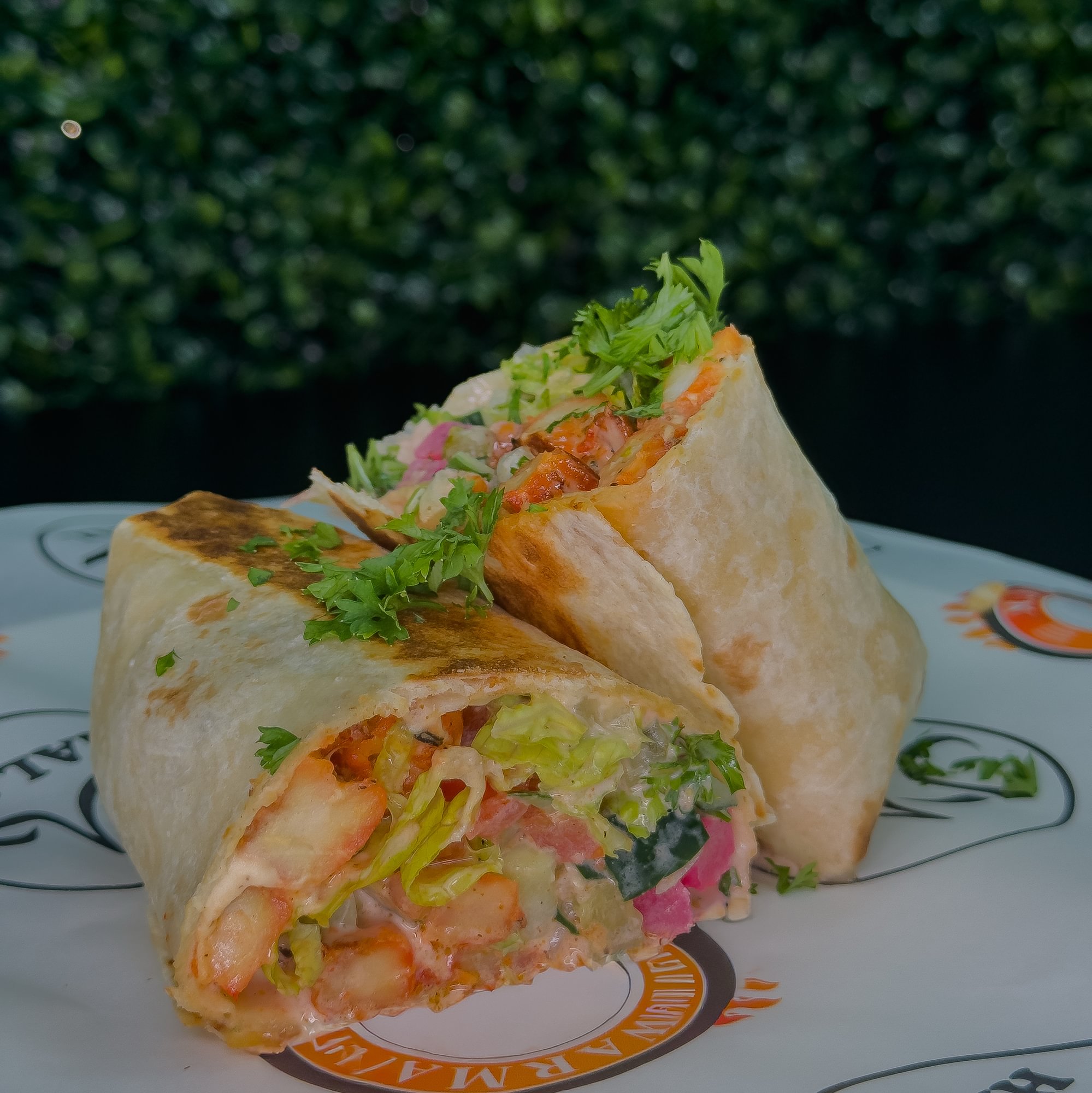 Grilled Shrimp Wrap