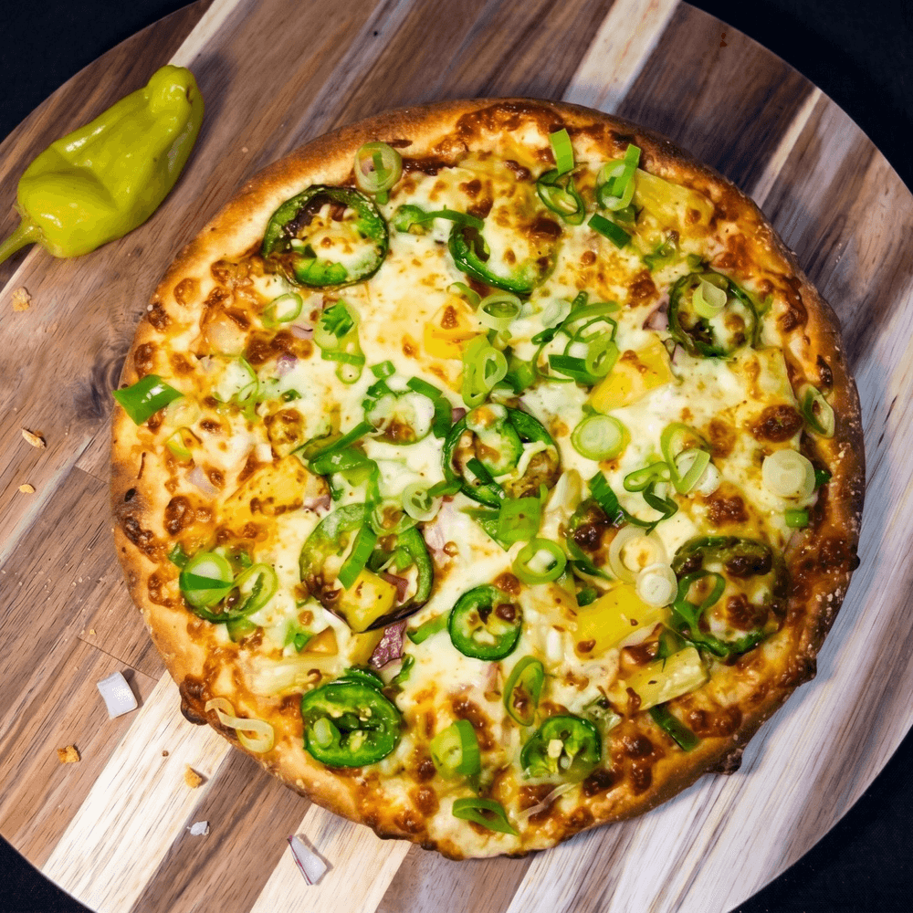 Chaat Veggie Pizza