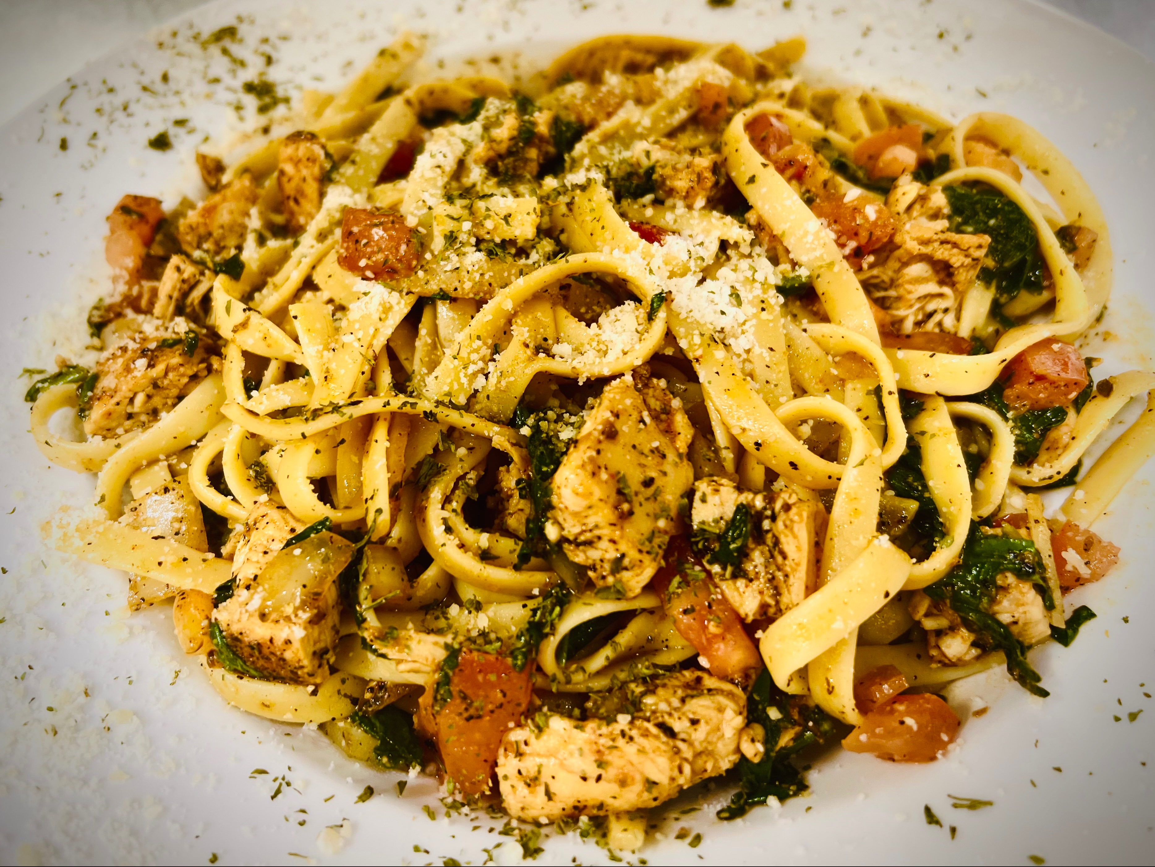 Blackened Chicken Pasta