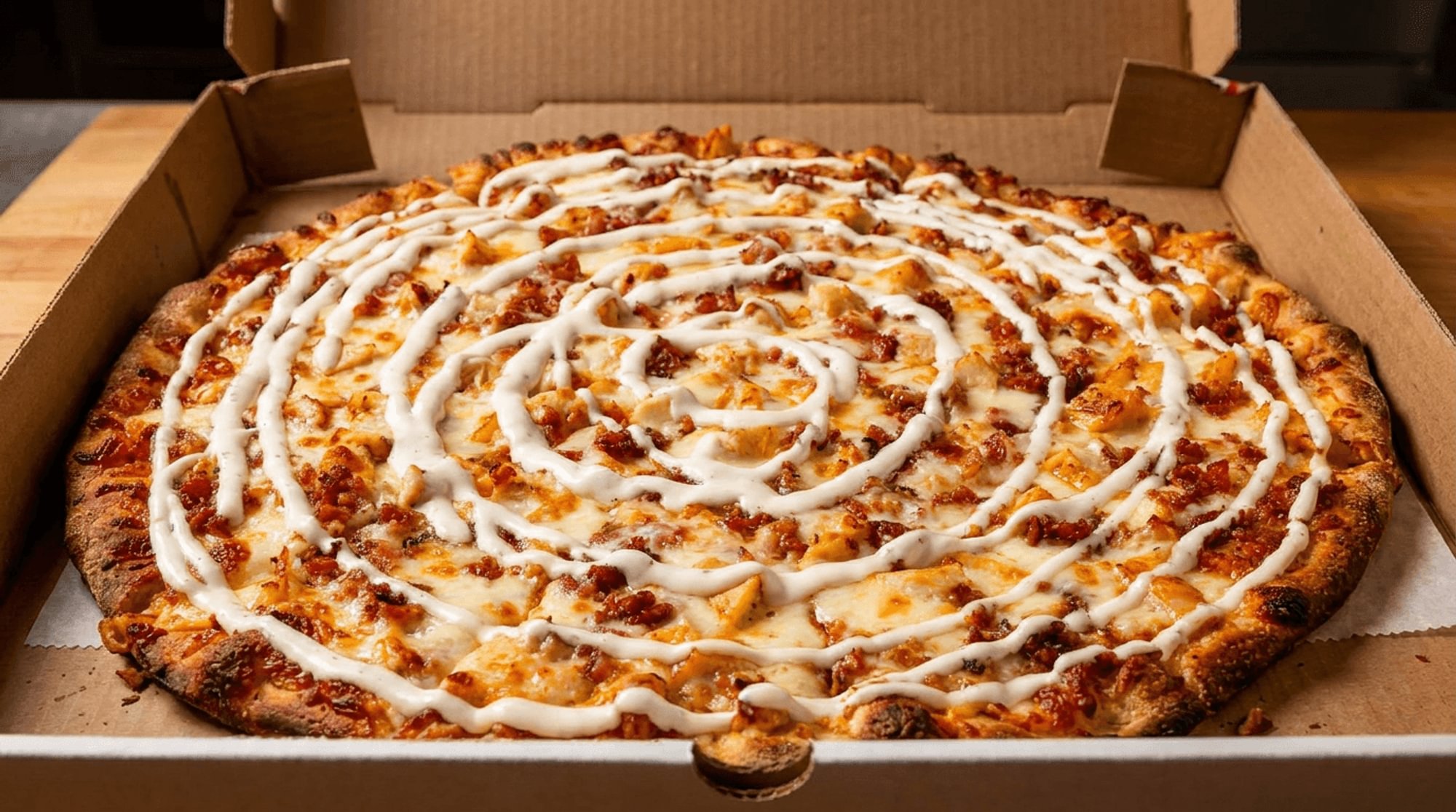 Chicken Bacon Ranch Special Pizza Slice