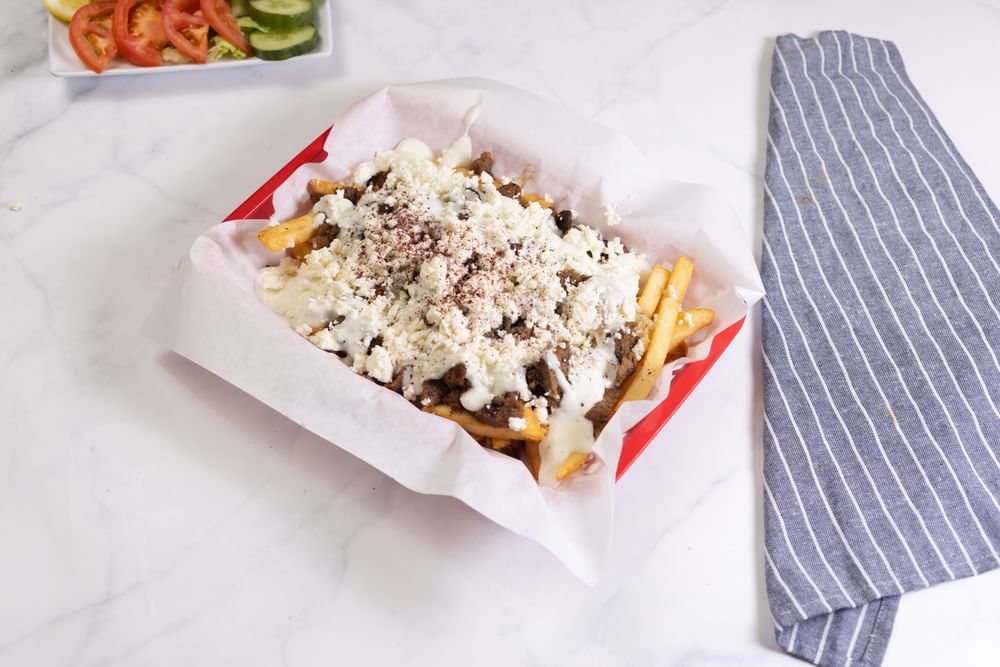 Loaded Gyro Fries