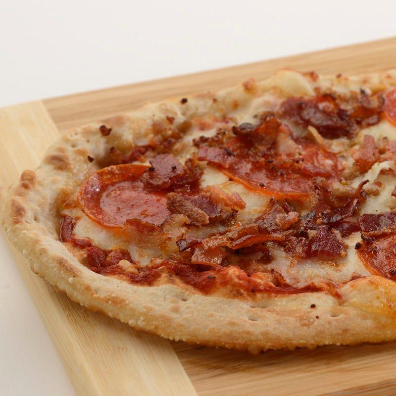 Three-Meat Flatbread