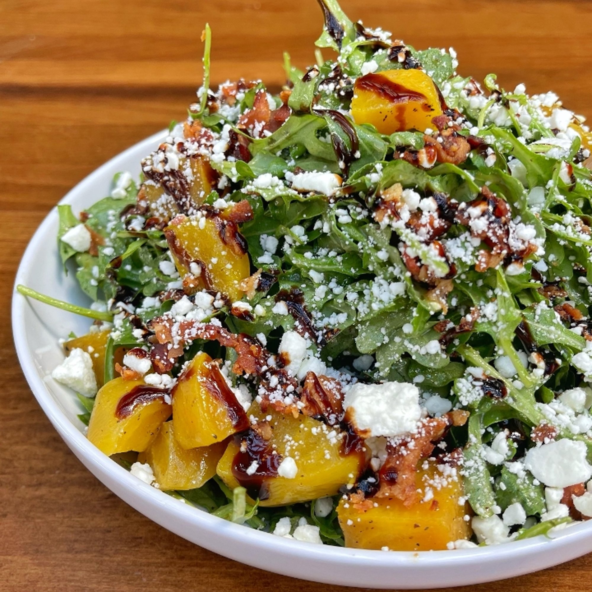 Golden Beets and Arugula Salad
