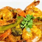 Shrimp Jalfrezi (Serve with Rice)