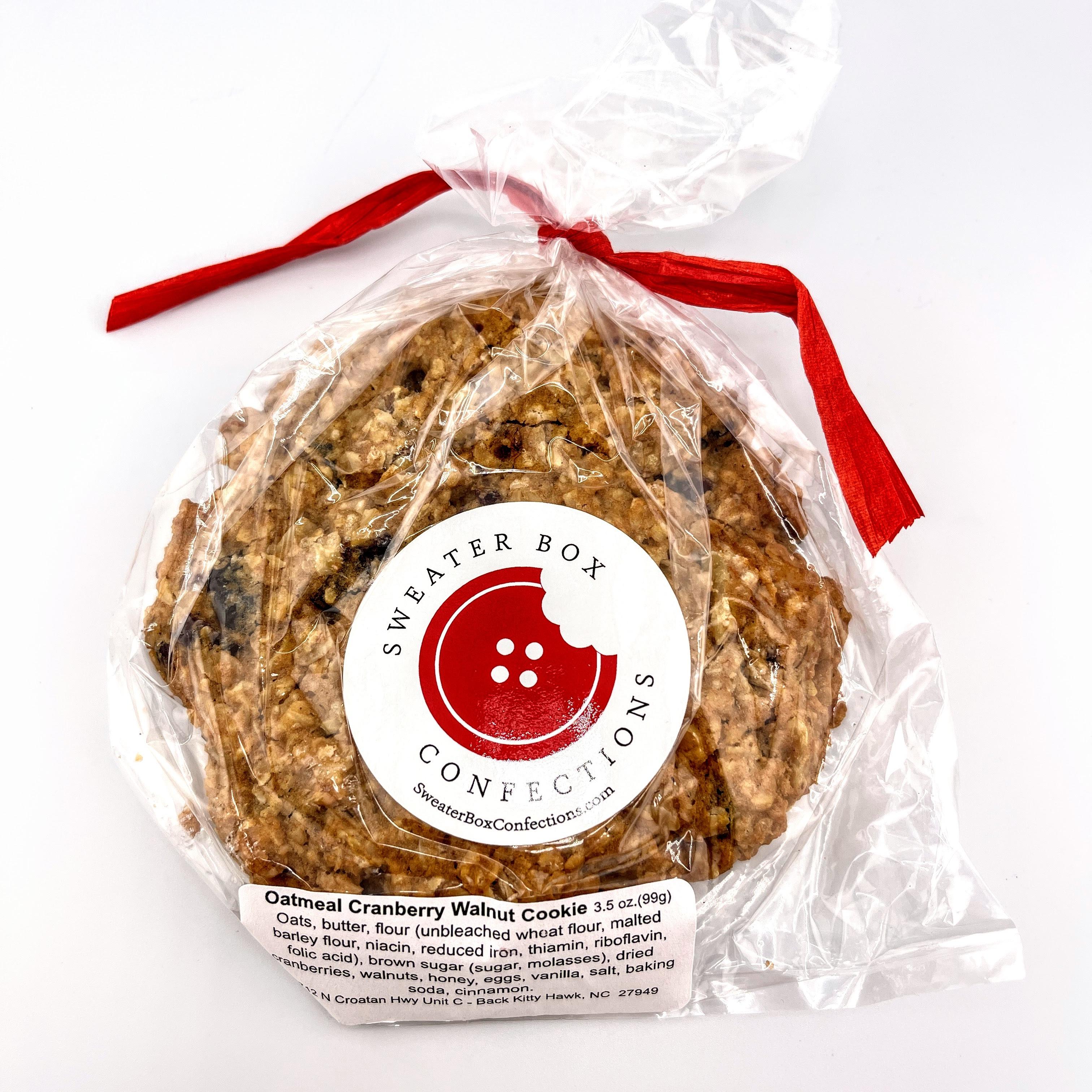 Oatmeal Cranberry Walnut Cookie by Sweater Box