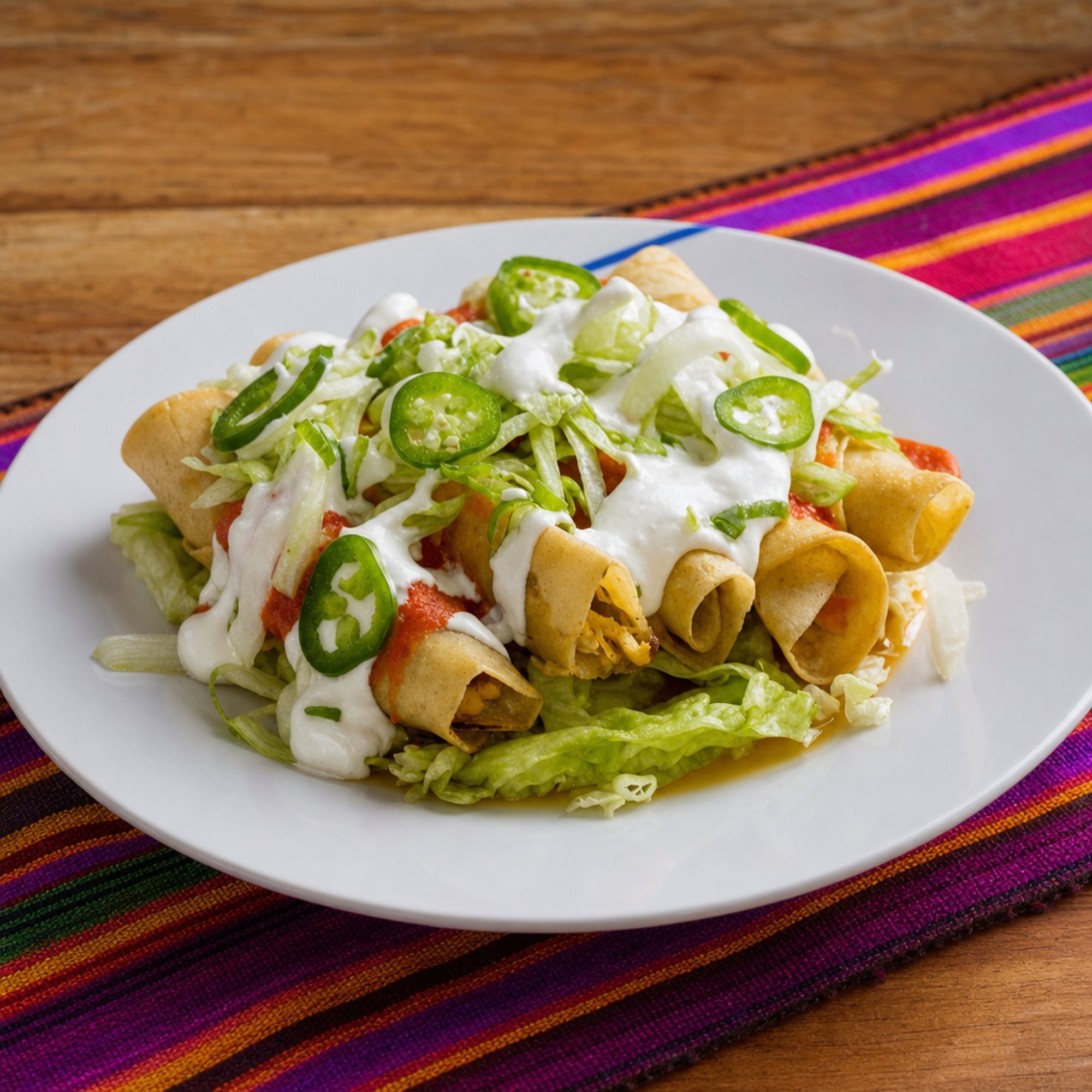 K3. Chicken Flautita