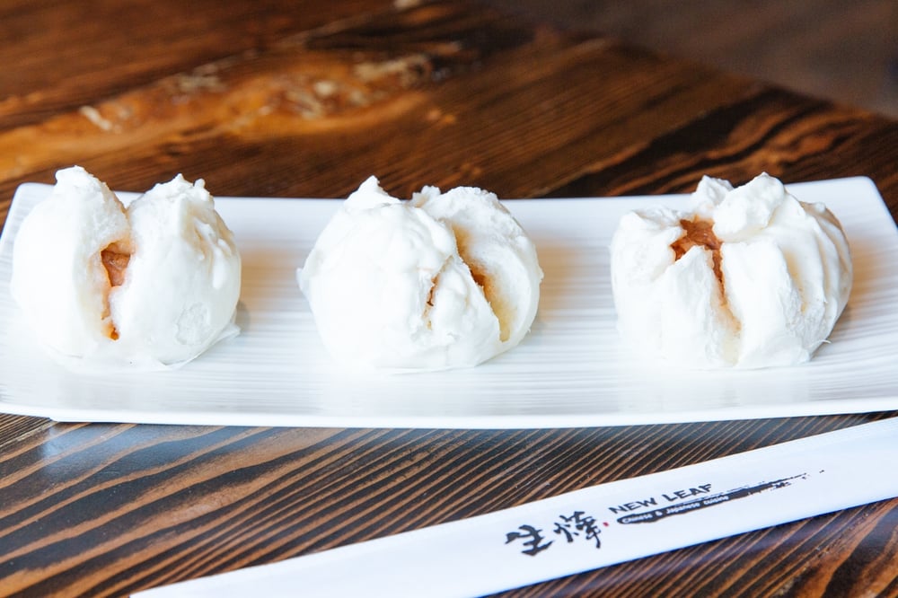 Steamed BBQ Pork Buns (3)