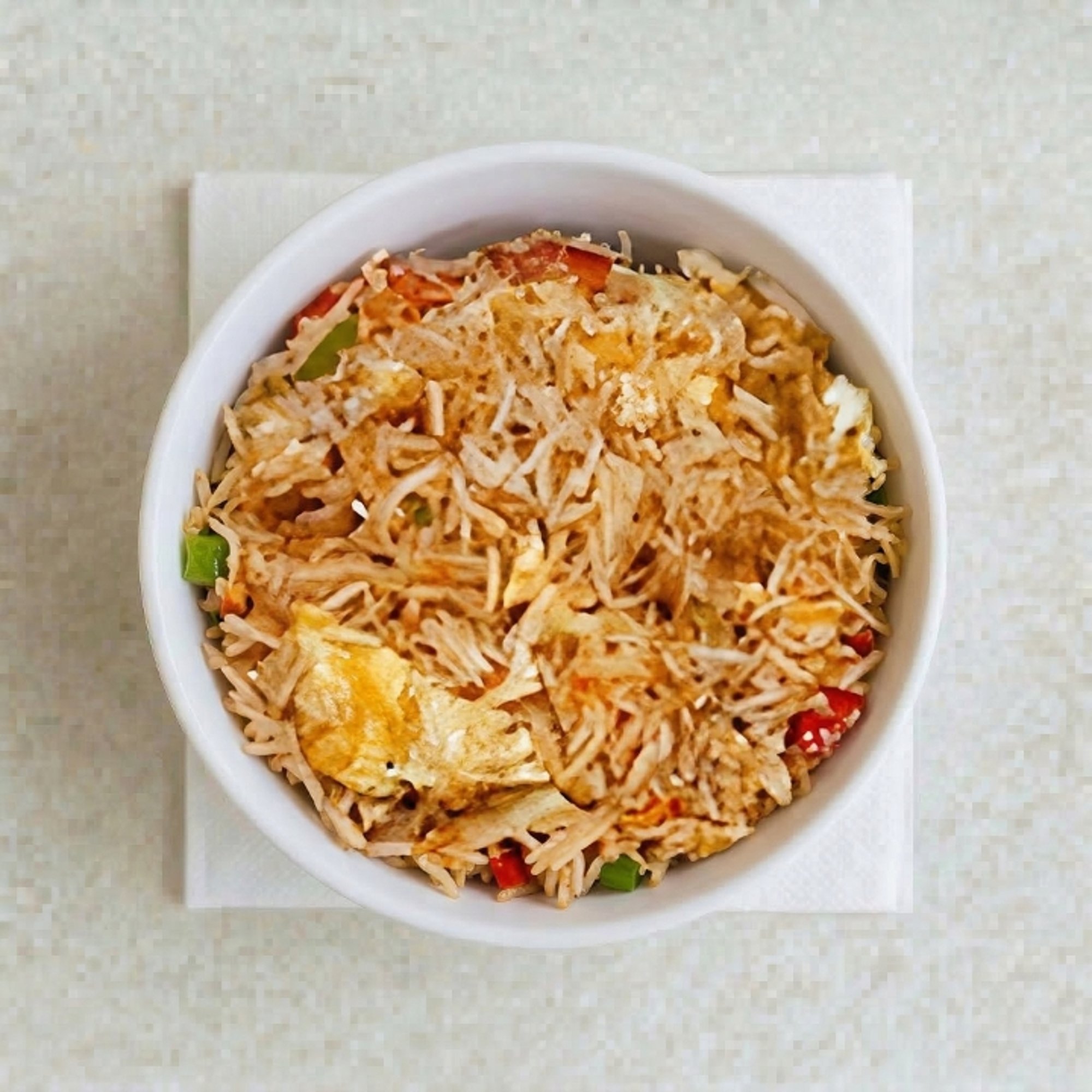 Schezwan Veg Fried Rice (Spicy)