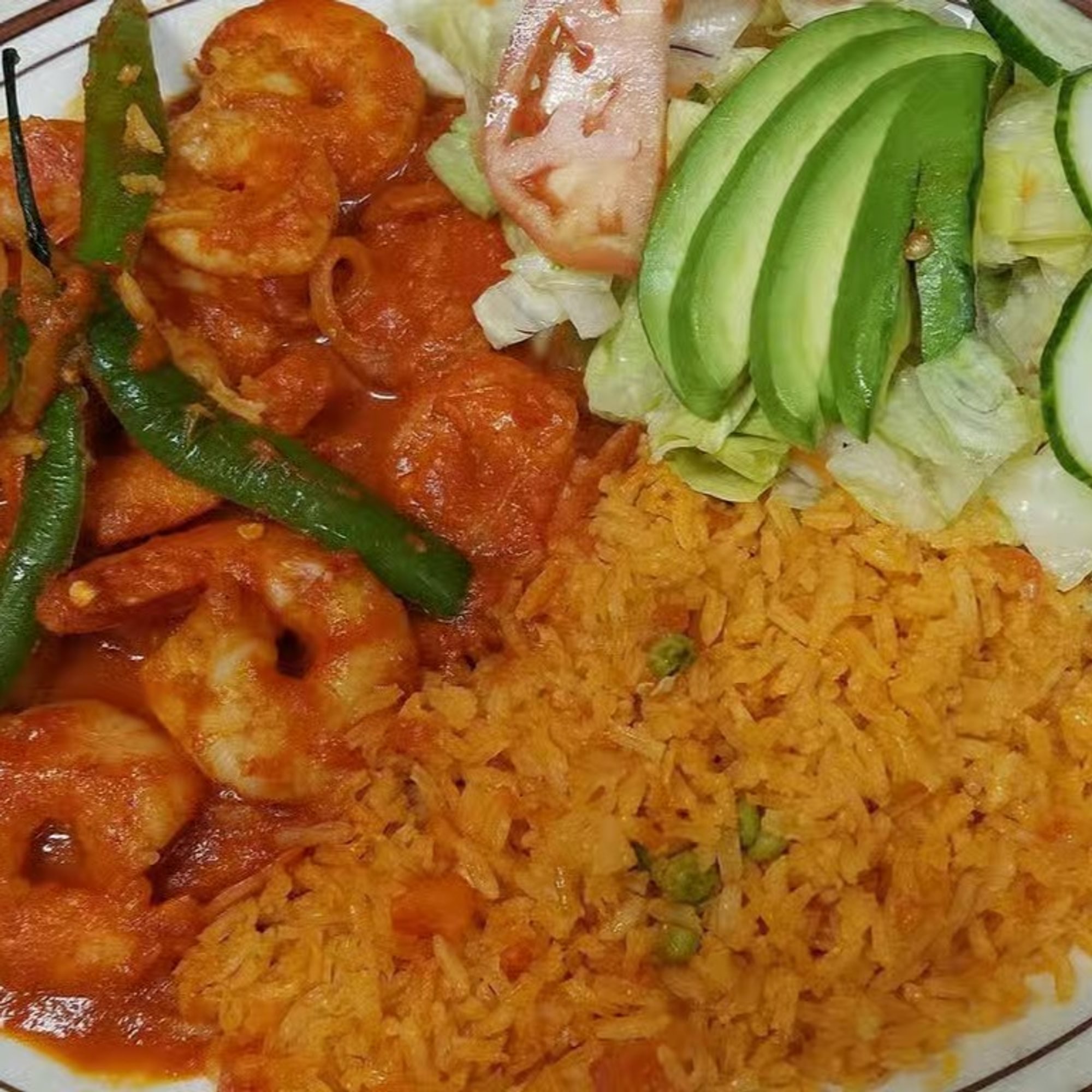 Camarones a la Diabla