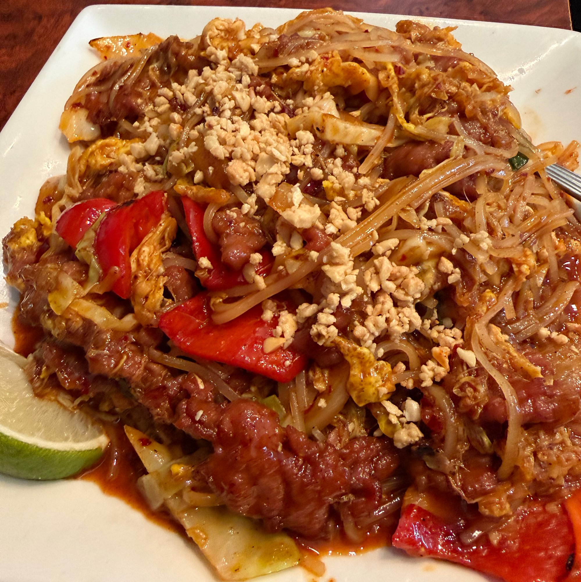 Pad Thai: Chicken, Beef or Pork