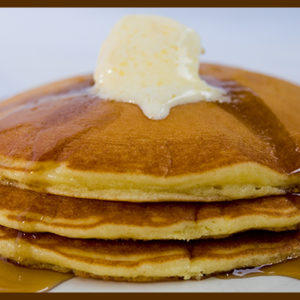 HOMEMADE BUTTERMILK PANCAKES