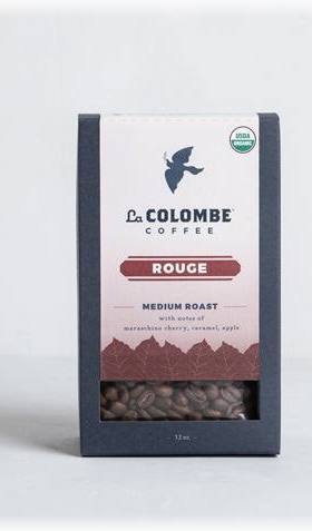 ROUGE (Medium Roast) Coffee Beans Organic 12oz
