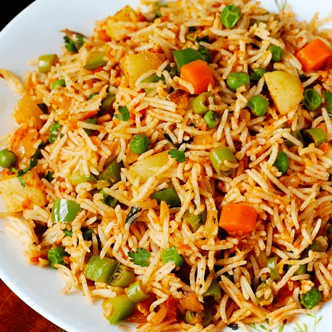 Tava Vegetable Pulao