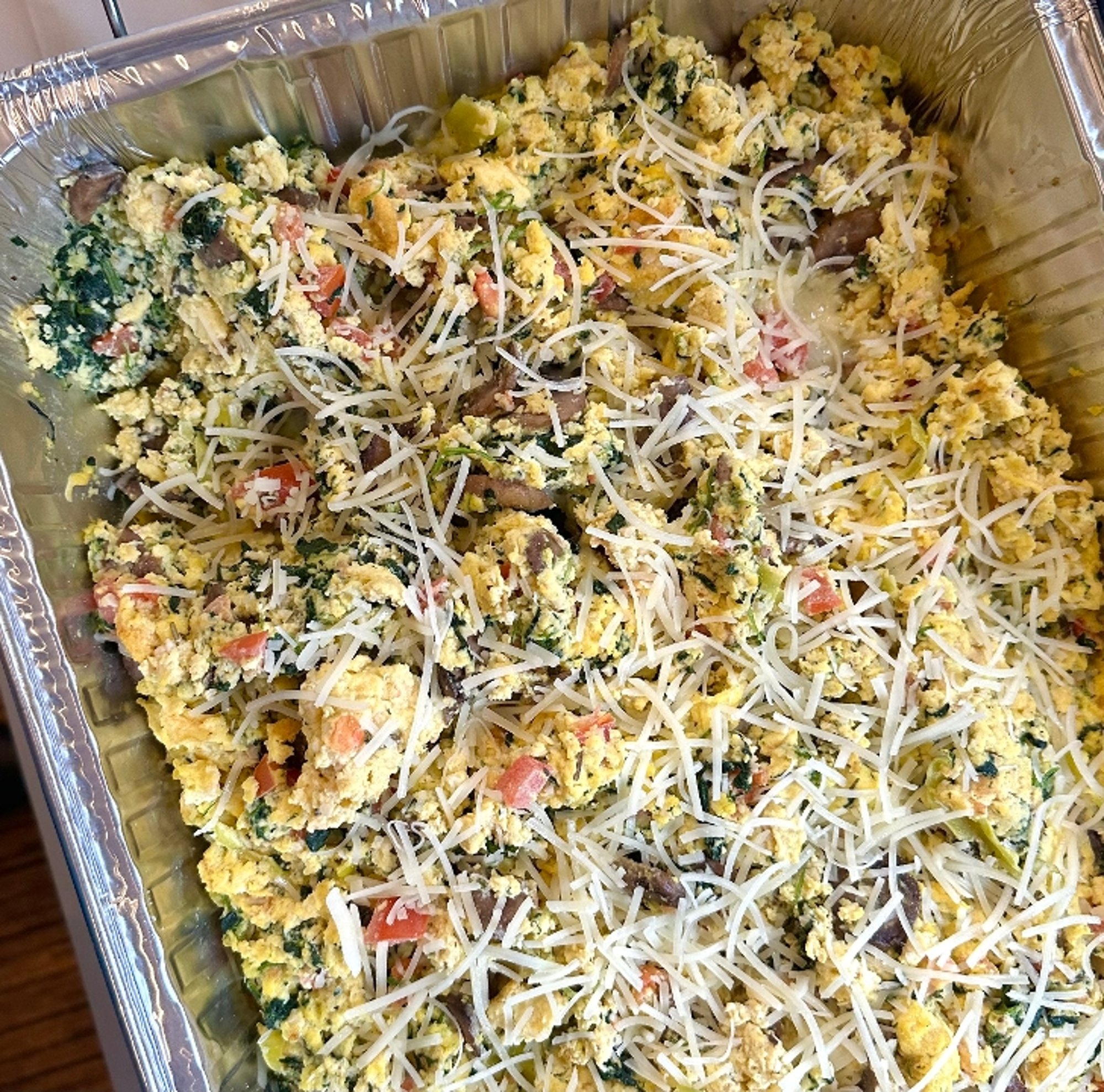 Scramble - Veggie - Catering for 10