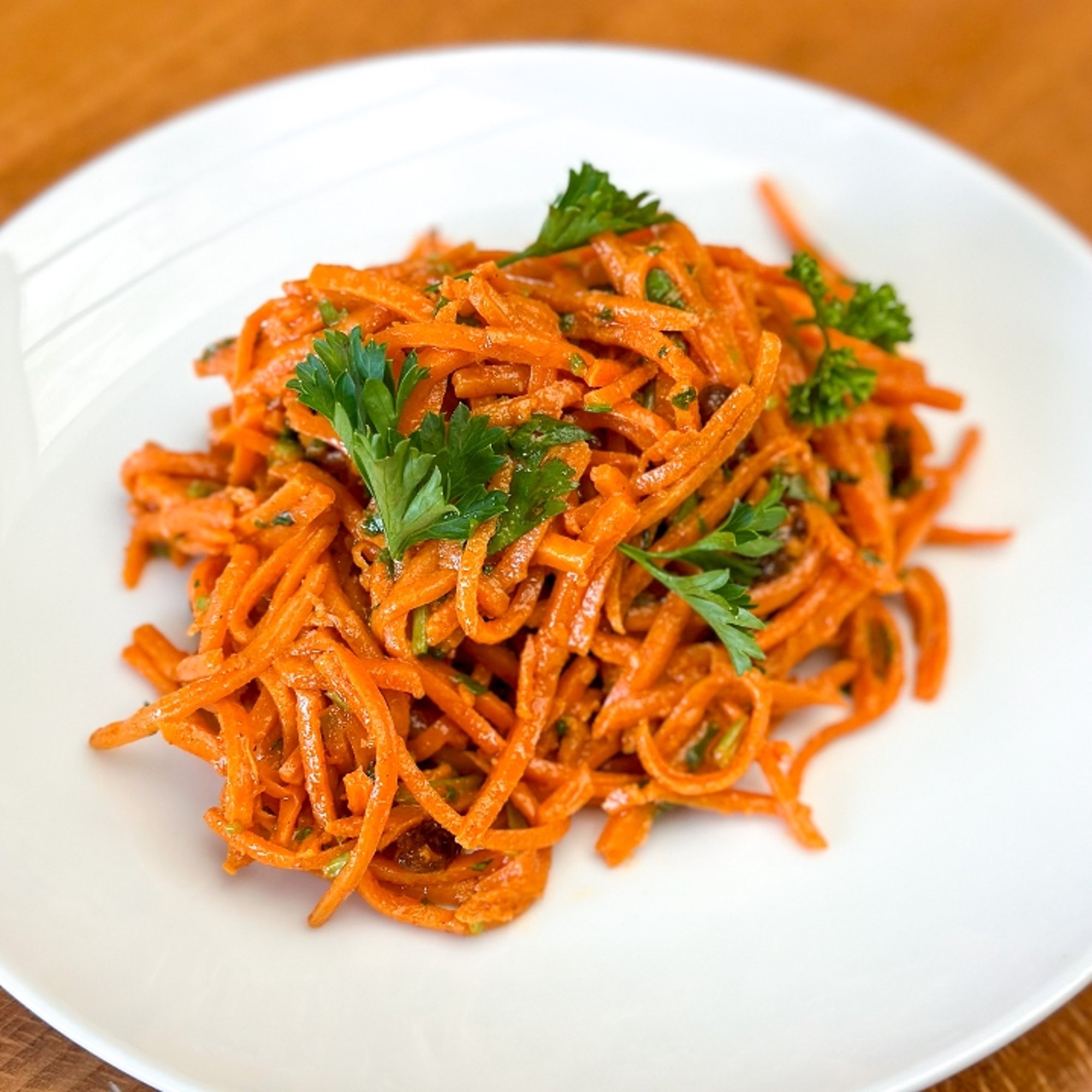 REGULAR MOROCCAN CARROT SALAD (feeds 1-2)