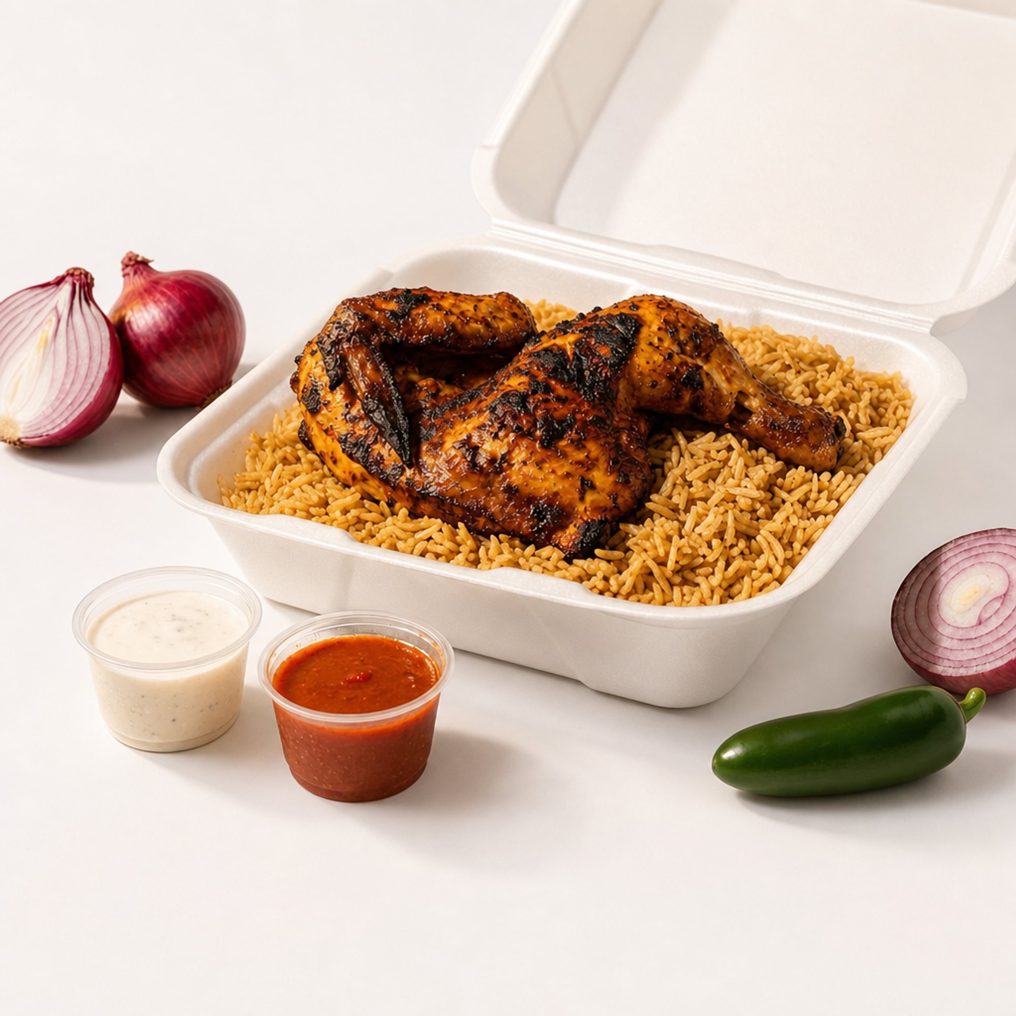 Chicken Gyro with Chicken Tikka
