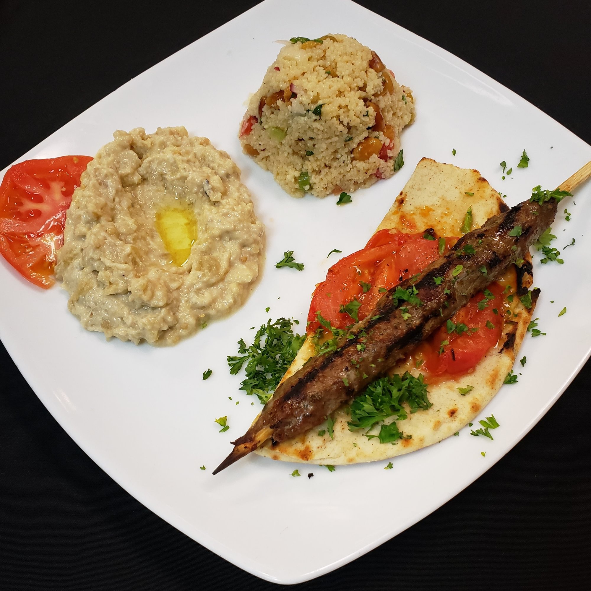 Lamb Kefta Lunch