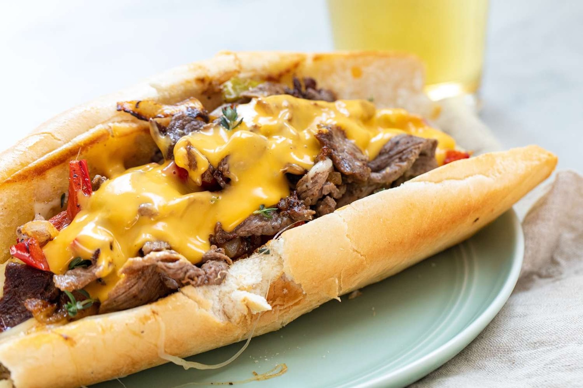 Philly Cheese Sandwich