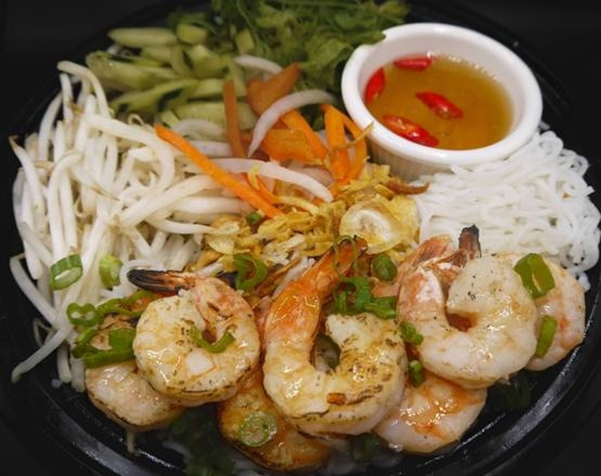 Garlic Shrimp Vermicelli Bowl