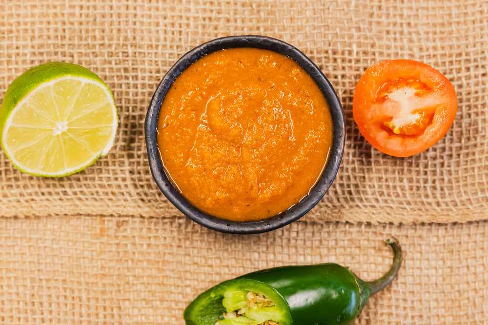 1/2 pt Tomato Roasted Chipotle Salsa