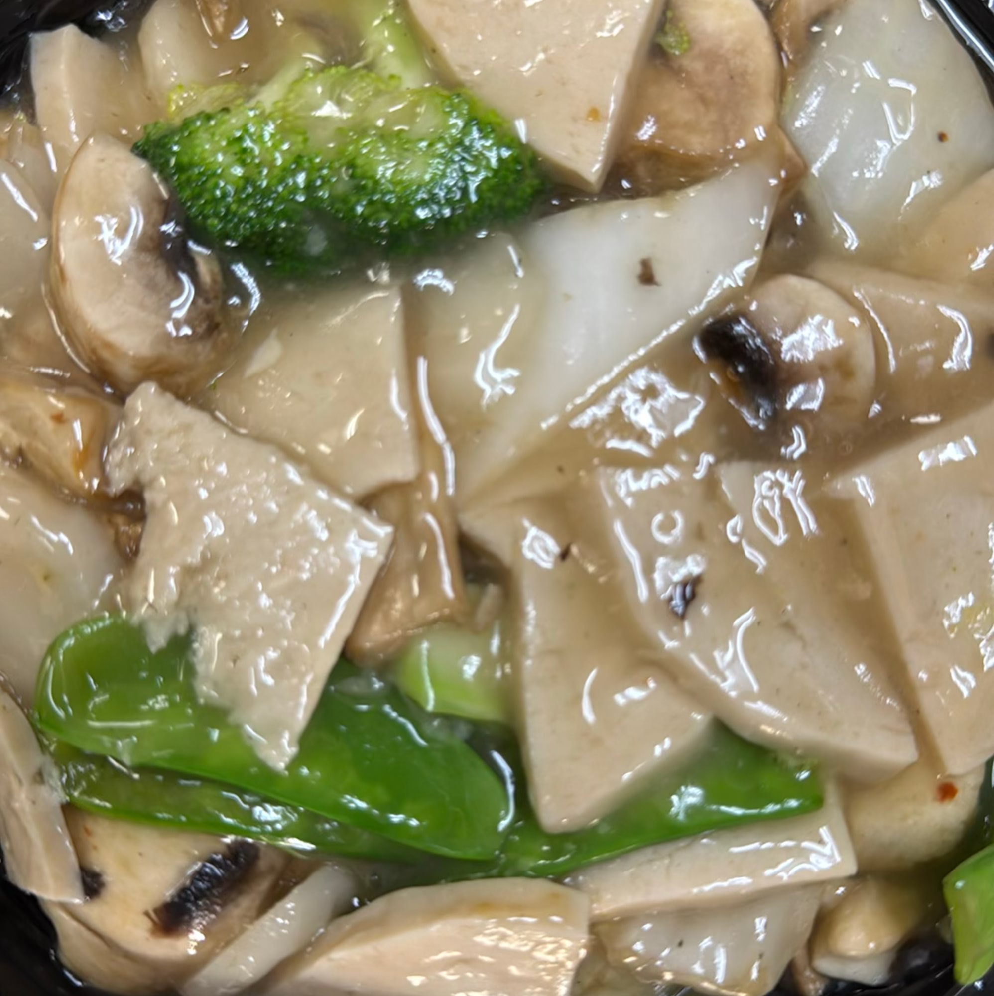 Veggie Moo Goo Gai Pan