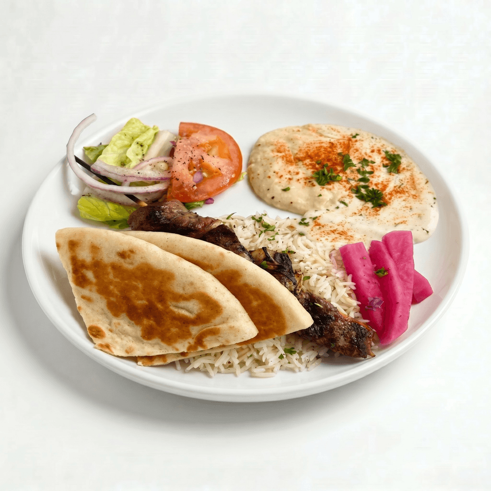 Beef Kebab Plate