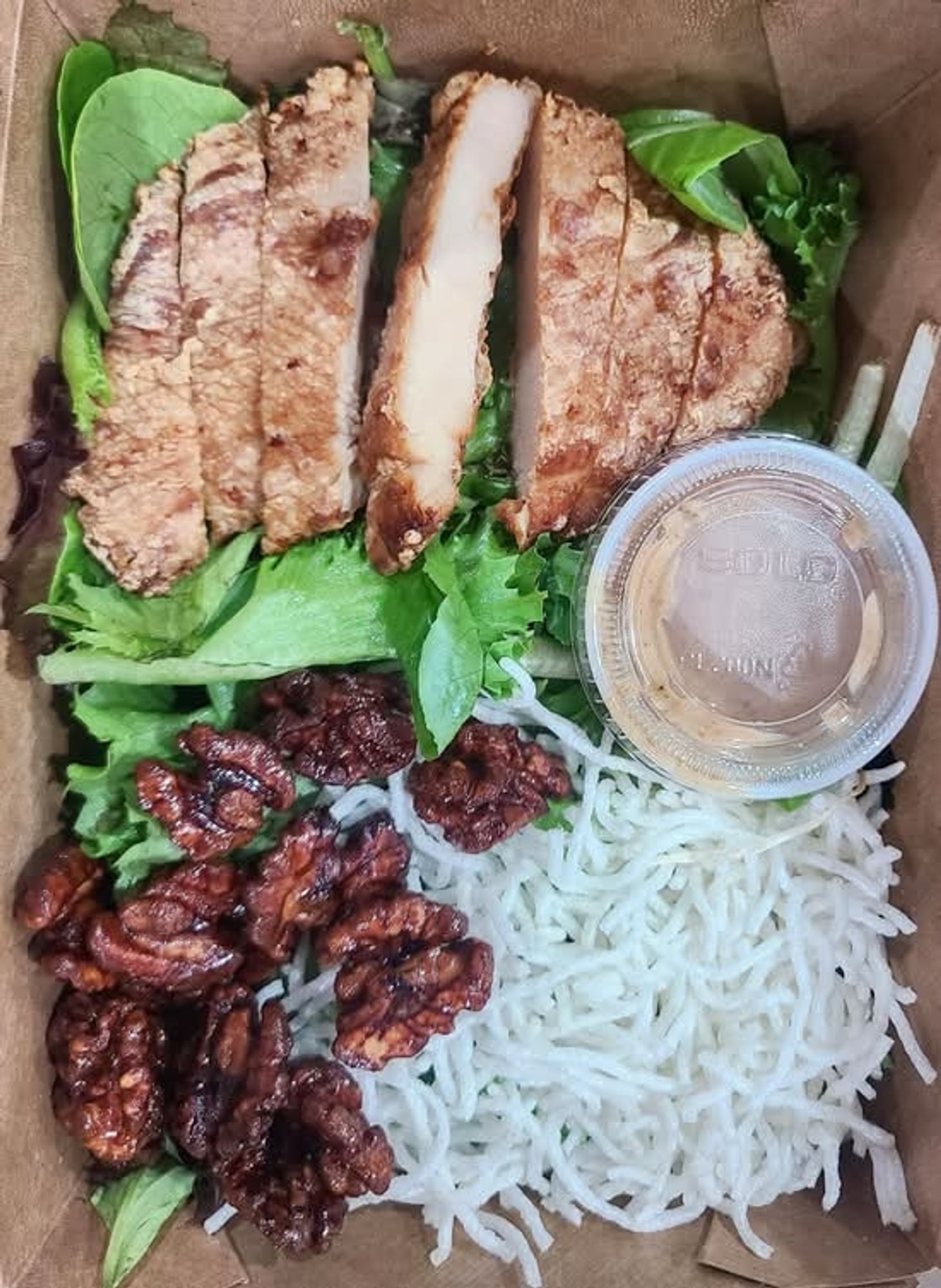 Asian Peanut Chicken Salad