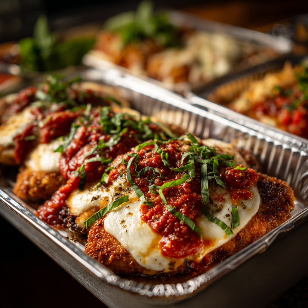 Classic Chicken Parma Tray