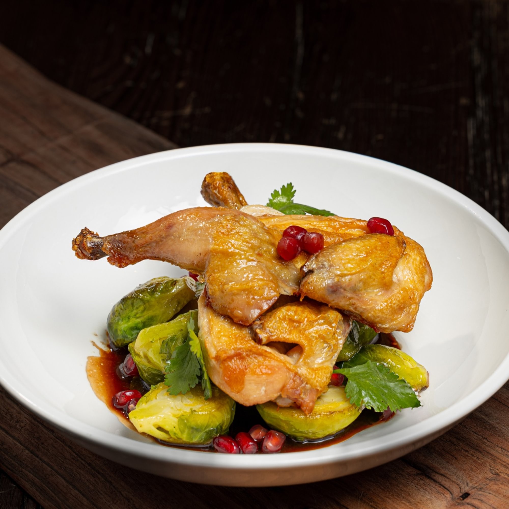 Chicken in Blackberry Sauce