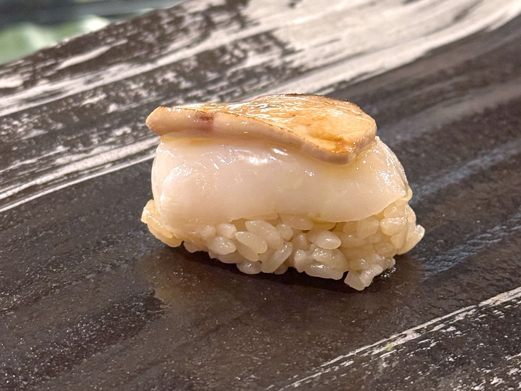 Foie Gras Hotate Nigiri
