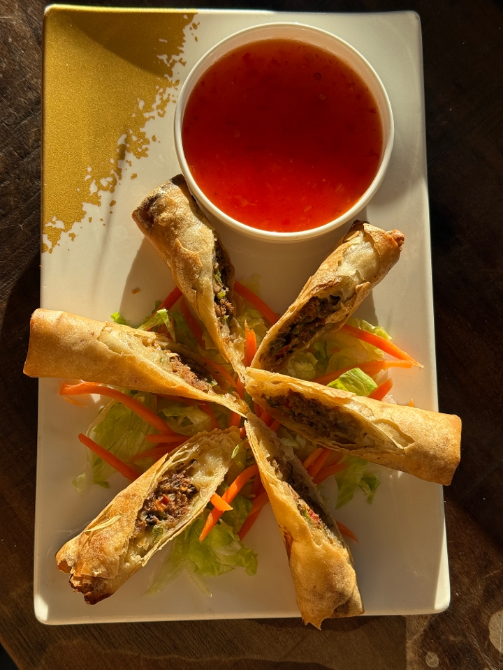 Philly Cheesesteak Egg Rolls